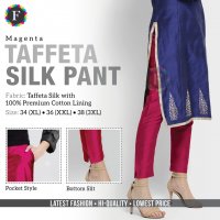 TAFFETA SILK PANT BOTTOM WEAR ETHNIC COLLECTION AT CHEAPEST RATES