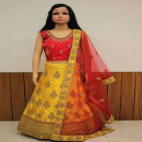 ALKA 171-174 SERIES KIDS WEAR DESIGNER READYMADE LEHENGA