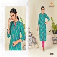 SURYAJYOTI RIHAA VOL 2 COTTON PRINTED KURTI WHOLESALER IN SURAT