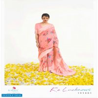 KS LUCKNOWI BY RAJTEX MODAL CHIKANKARI DIGITAL PRINTED DESIGNER SAREE