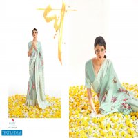 KS LUCKNOWI BY RAJTEX MODAL CHIKANKARI DIGITAL PRINTED DESIGNER SAREE