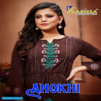 ANOKHI BY KARISSA COTTON NAYRA SIDE CUT DESIGNER KURTI