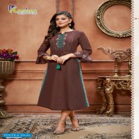 ANOKHI BY KARISSA COTTON NAYRA SIDE CUT DESIGNER KURTI