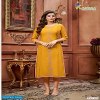 ANOKHI BY KARISSA COTTON NAYRA SIDE CUT DESIGNER KURTI