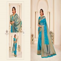 PINK LOTUS HEER VOL 1 1301-1313 SERIES ORGANZA SAREE WITH WEAVING RICH PALLU