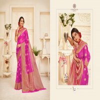 PINK LOTUS HEER VOL 1 1301-1313 SERIES ORGANZA SAREE WITH WEAVING RICH PALLU