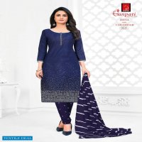 Ganpati Jeeya Vol-5 Cotton Fabrics Dress Material