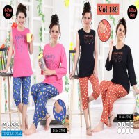 Kavyansika Sinker Vol-189 Wholesale Double Pair Night Suits