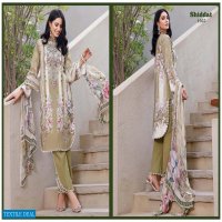 Agha Noor Shiddat Vol-1 Wholesale Jam Satin Cotton Dress Material