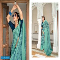 5D DESIGNER KAVISHA GEORGETTE DESIGNER FANCY SAREE
