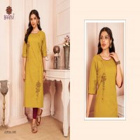BAANVI LAUNCH ADDA VOL 1 FANCY KURTI WITH PANT
