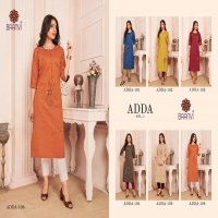 BAANVI LAUNCH ADDA VOL 1 FANCY KURTI WITH PANT