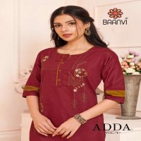 BAANVI LAUNCH ADDA VOL 1 FANCY KURTI WITH PANT