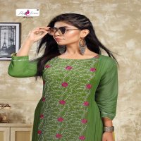 NEXA BY FLY FREE HEAVY RAYON KURTI WITH SHARAARA CATALOG WHOLESALER BEST RATE