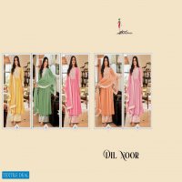 EBA DIL NOOR 1340-1341 SERIES PURE GEORGETTE WITH EMBROIDERY WORK LADIES DRESSES