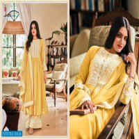 EBA DIL NOOR 1340-1341 SERIES PURE GEORGETTE WITH EMBROIDERY WORK LADIES DRESSES