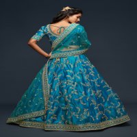 Zeel 7807 Wholesale Designer Lehengas Catalogs