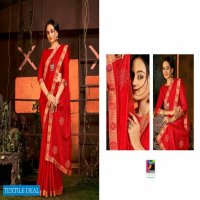 Pikasho Pista Wholesale Vichitra Silk Sarees