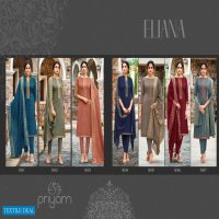 Priyam Eliana Wholesale Silk Butti Embroidery Salwar Kameez