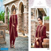 Priyam Eliana Wholesale Silk Butti Embroidery Salwar Kameez