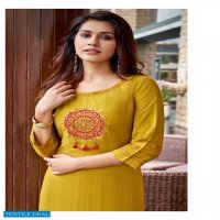 Kadlee Moonlight Wholesale Nylone Viscose Long Kurtis