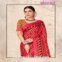 Mintorsi Sarmili Brasso Vol-2 Wholesale Jhilmil Brasso Sarees