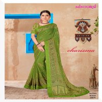 Mintorsi Sarmili Brasso Vol-2 Wholesale Jhilmil Brasso Sarees