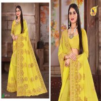 Ashika Morpankh Cotton Silk Ethnic Sarees