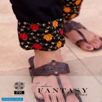 PK Fashion Fantasy Vol-2 Wholesale Cotton Work Kurti With Pants