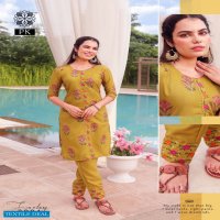 PK Fashion Fantasy Vol-2 Wholesale Cotton Work Kurti With Pants