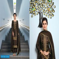 TUMBAA ZARI BY VINAY FASHION FULL STITCH VISCOSE DOLA JACQUARD TOP BOTTOM WITH DUPATTA