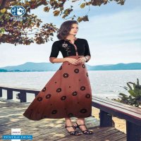 Femi9 Trends Fizzah Vol-2 Wholesale Long Fancy Kurtis