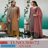 Ganga Anahi S0672 Wholesale Handwork Salwar Kameez