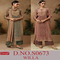 Ganga Willa S0673 Wholesale Handwork Salwar Kameez
