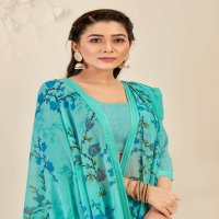 Ishika Ruby Border Vol-12 Wholesale Gerogette Printed With Border Sarees
