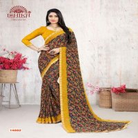 Ishika Ruby Border Vol-14 Wholesale Gerogette Printed With Border Sarees