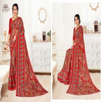 Ishika Ruby Border Vol-16 Wholesale Gerogette Printed With Border Sarees