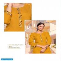 SHUBH HEER VOL 2 RAYON EMBROIDERY KURTI WHOLESALER IN SURAT
