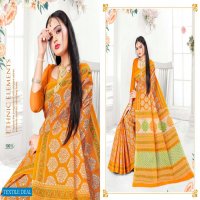 ASHIKA AAKAR MALMAL PURE COTTON SAREES BEST RATES
