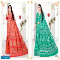 ASHIKA AAKAR MALMAL PURE COTTON SAREES BEST RATES