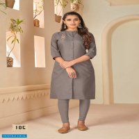 BANWERY SUNDARI READYMADE SIMPLE KURTIS WHOLESALER