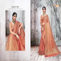 SAI ANSH CREATION KALYANI SILKY BANARASI BUTTI SAREES BEST RATE