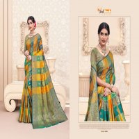 SAI ANSH MAJESTIC VOL 3 SILKLY MULTI MEENA SAREES WHOLESALE SUPPLIER