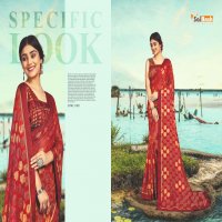 SAI ANSH KESARIYA CHIFFON BRASSO SAREE WHOLESALE SHOP