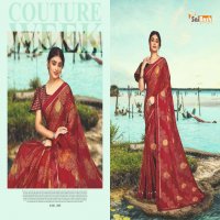 SAI ANSH KESARIYA CHIFFON BRASSO SAREE WHOLESALE SHOP