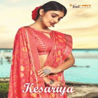 SAI ANSH KESARIYA CHIFFON BRASSO SAREE WHOLESALE SHOP