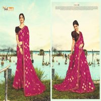 SAI ANSH KESARIYA CHIFFON BRASSO SAREE WHOLESALE SHOP