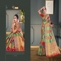 SAI ANSH CREATION MAJESTIC VOL 2 SILKY MULTI MEENA SAREE AUTHORIZED SUPPLIER