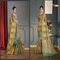 SAI ANSH CREATION MAJESTIC VOL 2 SILKY MULTI MEENA SAREE AUTHORIZED SUPPLIER