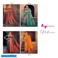 LT FASHIONS NIHIRA SILK BRASSO SAREES WHOLESALE SHOP IN SURAT